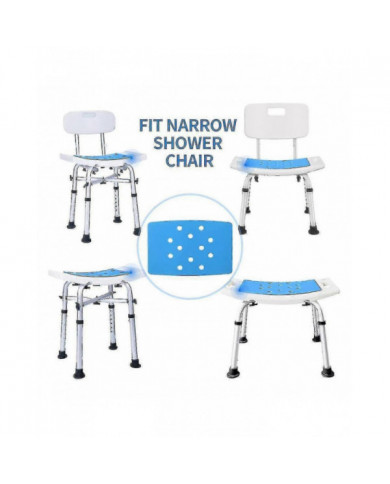 Chaise de bain Baignoire rembourrée Handicapé Antidérapant Coussin de siège Tapis portable Coussin Tabouret [...]