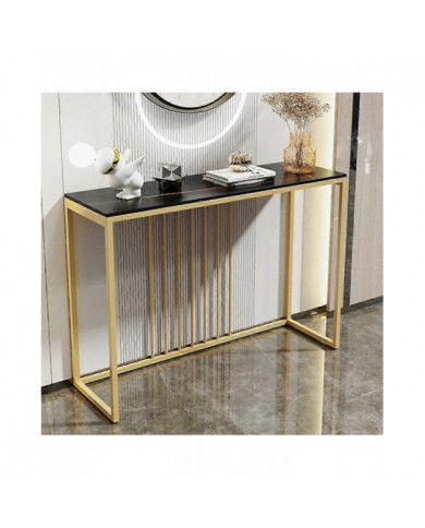 Table console en marbre de couloir étroit mince Table anti-rayures