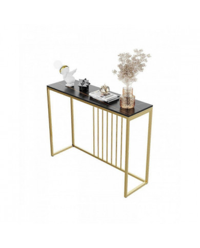 Table console en marbre de couloir étroit mince Table anti-rayures