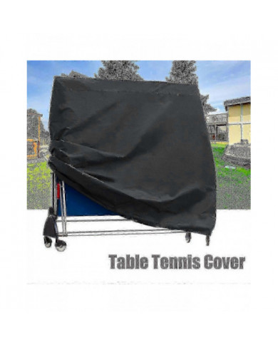 Couverture extérieure imperméable à l’eau et antipoussiérer de table de tennis de table couverture de table 165x70x185cm