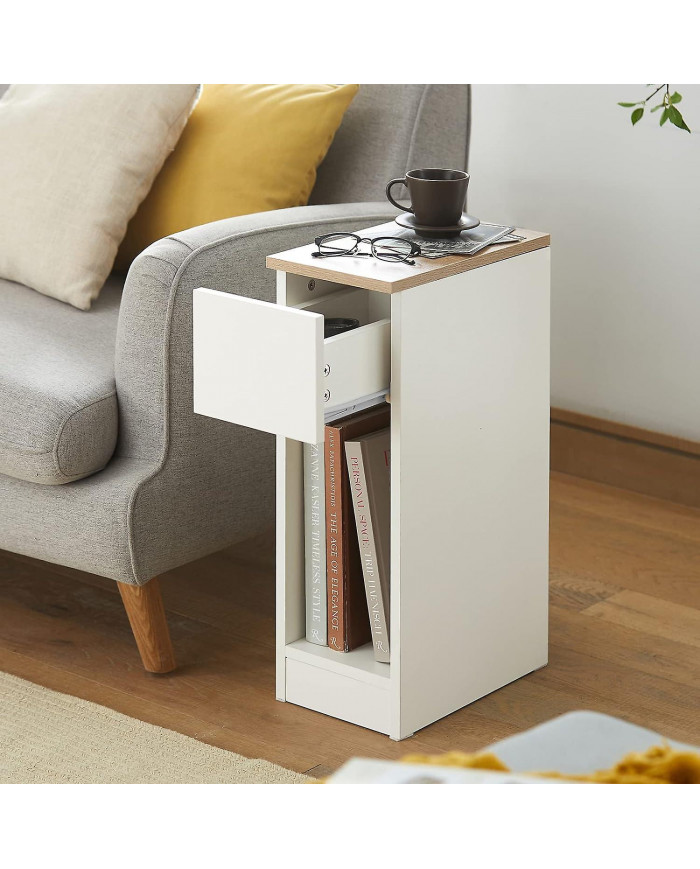 SoBuy Table de chevet Table d’appoint Table d’extrémité Table Canapé Table Téléphone Table de Table Table, FBT111-WN