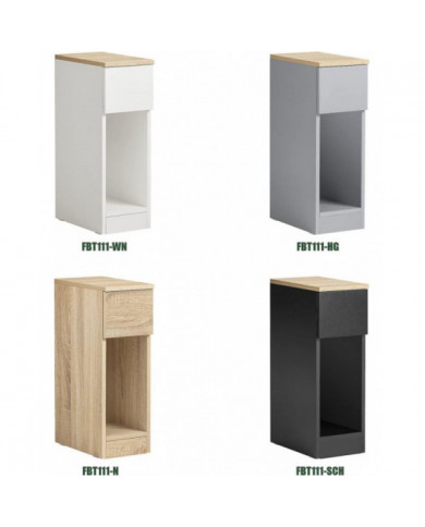 SoBuy Table de chevet Table d’appoint Table d’extrémité Table Canapé Table Téléphone Table de Table Table, FBT111-WN