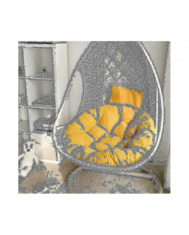 Balcon Bureau Jardin Rocking Chair Rotin Chaises Coussins Balançoire Panier Suspendu Coussin Chaise Coussin Oeuf [...]