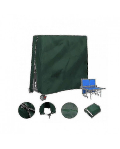 Couverture extérieure imperméable à l’eau et antipoussiérer de table de tennis de table couverture de table 165x70x185cm