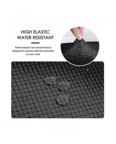 4 Pcs Chaise pliante Split Seat Cover pour Party Wedding Home