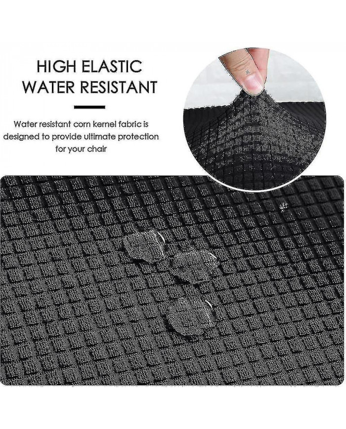 4 Pcs Chaise pliante Split Seat Cover pour Party Wedding Home