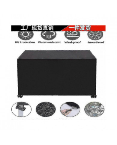 75 Tailles Imperméable à l’eau Patio extérieur Meubles de jardin Couvertures Pluie Neige Chaise Housses