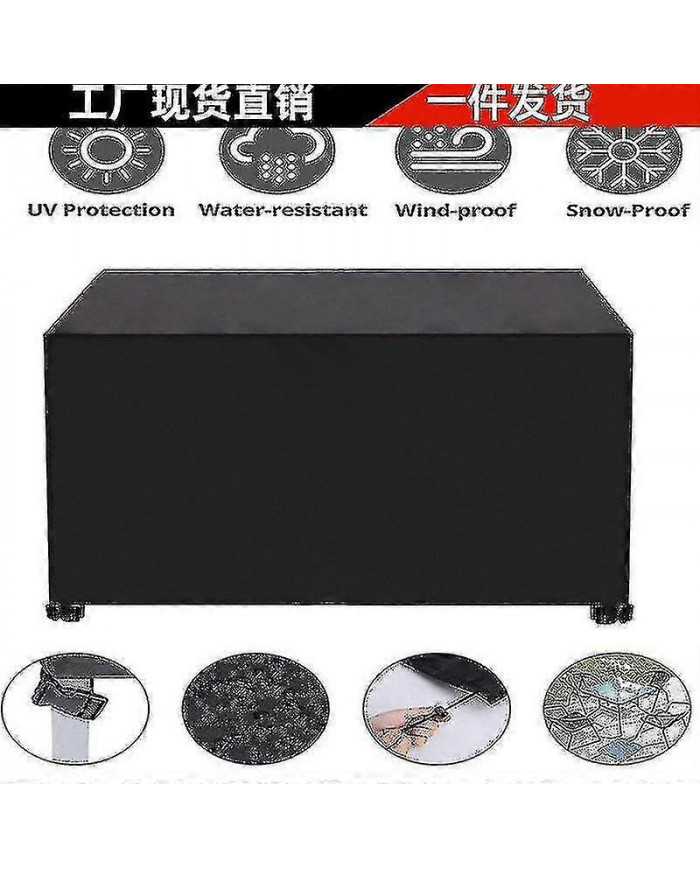 75 Tailles Imperméable à l’eau Patio extérieur Meubles de jardin Couvertures Pluie Neige Chaise Housses