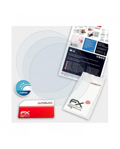 atFoliX 3x film de protection compatible avec le film Swatch MoonSwatch clair et flexible