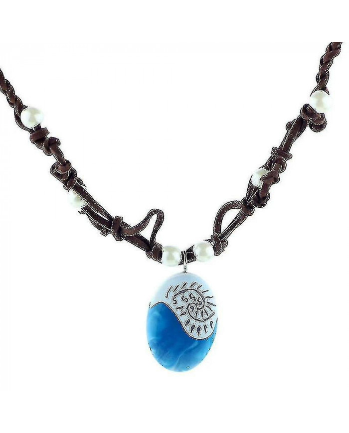 Adultes Enfants Princesse Vaiana Moana Costume Robes Avec Collier Perruque Femmes Filles Halloween Party Moana [...]