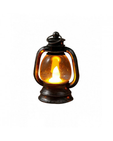 Lampe électrique Lampe à huile LED rétro durable Lanterne Belle lampe de nuit multifonctionnelle avec lumière [...]