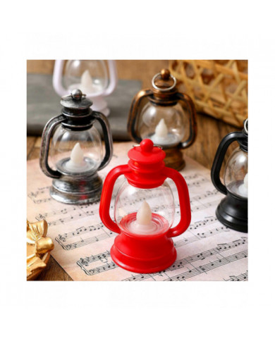 Lampe électrique Lampe à huile LED rétro durable Lanterne Belle lampe de nuit multifonctionnelle avec lumière [...]