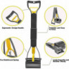 81 Cm Canine Waste Shovel With Bin Bags. Heavy Duty Waste Collector. Easy To Use