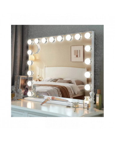 Led Hollywood Makeup Mirror Light Mirror Dimmable Led Bulbs (ampoule uniquement) Dd.