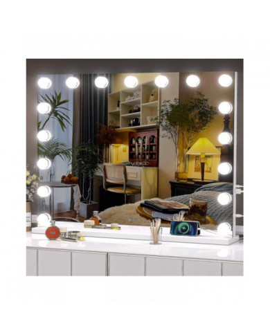 Led Hollywood Makeup Mirror Light Mirror Dimmable Led Bulbs (ampoule uniquement) Dd.