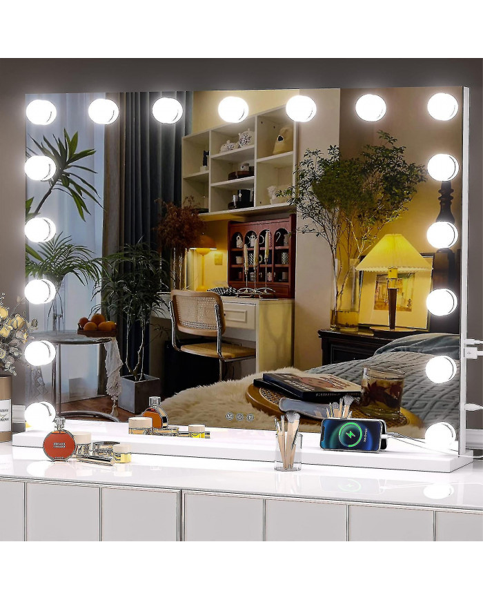 Led Hollywood Makeup Mirror Light Mirror Dimmable Led Bulbs (ampoule uniquement) Dd.