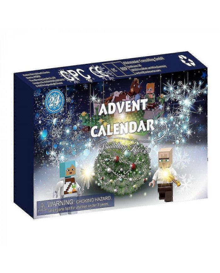 Noël 2023 Calendrier de l’Avent Minecraft Figurines Jouet Blocs de construction Compte à rebours 24 jours Boîte [...]