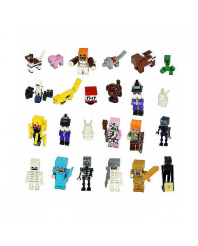 Noël 2023 Calendrier de l’Avent Minecraft Figurines Jouet Blocs de construction Compte à rebours 24 jours Boîte [...]