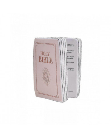 Oreiller de la Bible de la foi, Bible oreiller livre en peluche qui s’ouvre, oreiller, oreiller, livre en forme de [...]