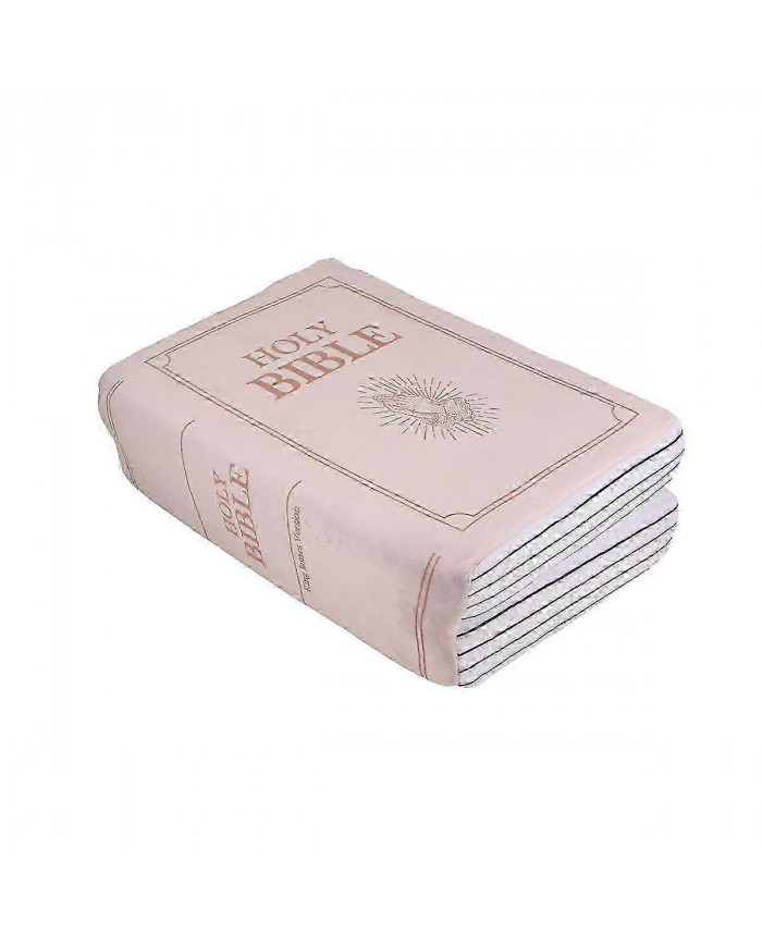 Oreiller de la Bible de la foi, Bible oreiller livre en peluche qui s’ouvre, oreiller, oreiller, livre en forme de [...]