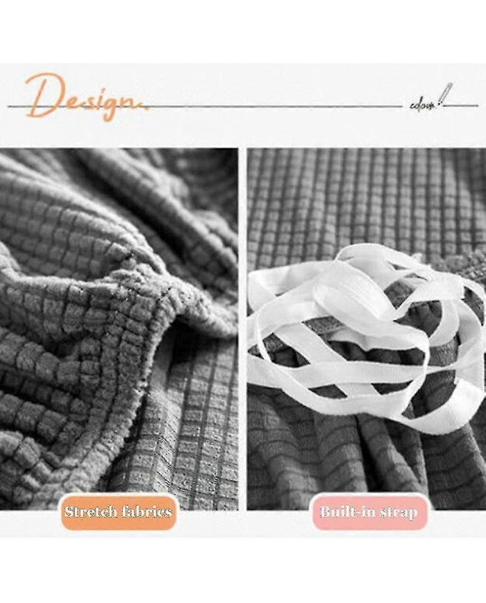 Housse de canapé, housse de canapé extensible d’angle, housse de canapé extensible pour 1/2/3/4 places (le canapé [...]