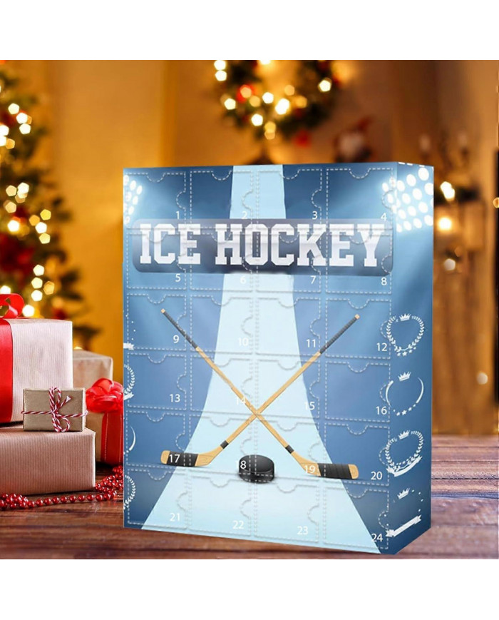 Calendrier de l’Avent Hockey 2024, 24 jours Compte à rebours de Noël Calendrier de l’Avent, Décoration de balle de [...]