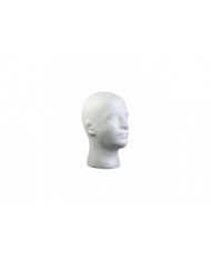 Modèle de tête masculine Léger Robuste Polystyrène Durable Foam Wig Support pour l’exposition
