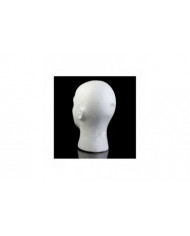 Modèle de tête masculine Léger Robuste Polystyrène Durable Foam Wig Support pour l’exposition