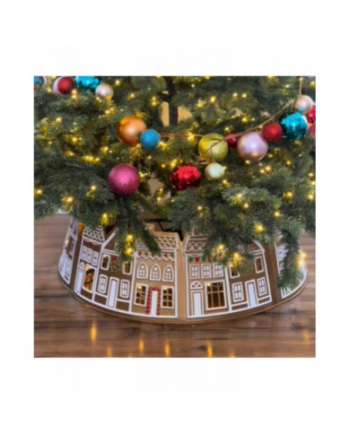 Ugly Christmas Sweater Gingerbread House Christmas Tree Collar LED Christmas Tree Collar Suitable For Gingerbread [...]