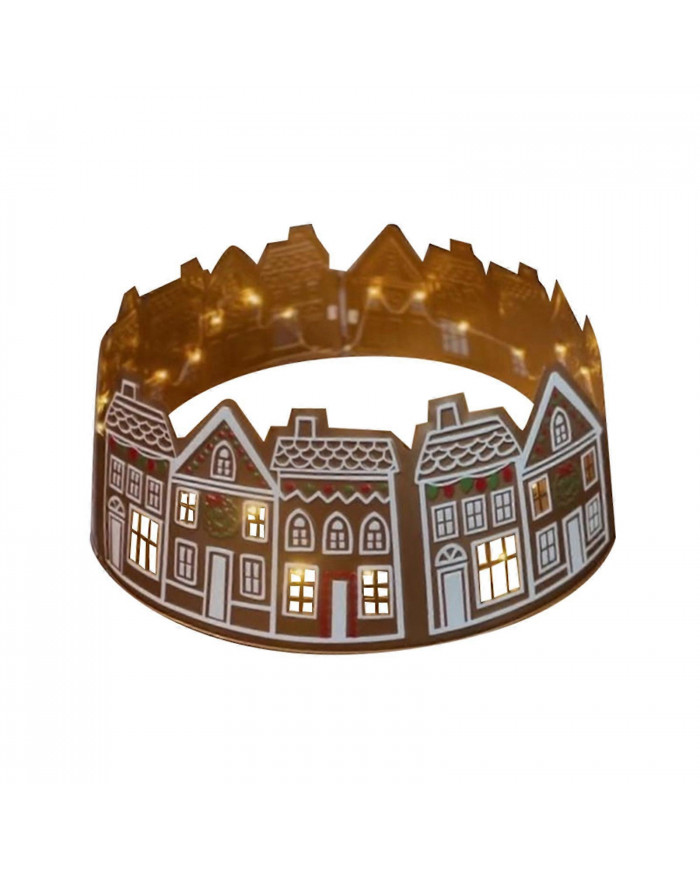 Ugly Christmas Sweater Gingerbread House Christmas Tree Collar LED Christmas Tree Collar Suitable For Gingerbread [...]