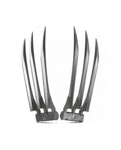 Super stable, minimal avis X-men Griffes de Wolverine 1:1 Prop pour Halloween,
