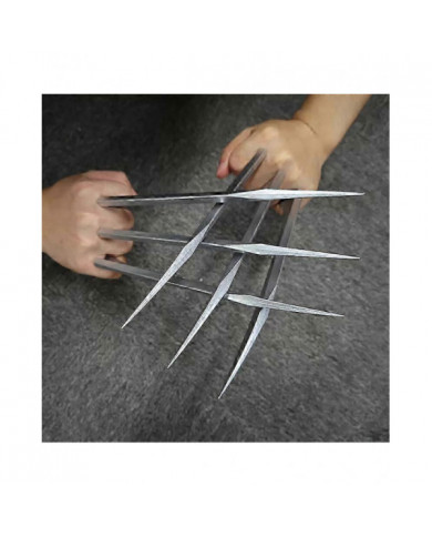 Super stable, minimal avis X-men Griffes de Wolverine 1:1 Prop pour Halloween,