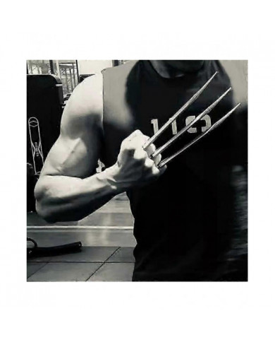 Super stable, minimal avis X-men Griffes de Wolverine 1:1 Prop pour Halloween,