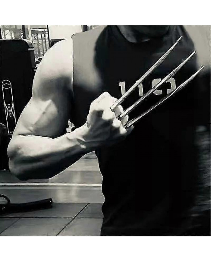 Super stable, minimal avis X-men Griffes de Wolverine 1:1 Prop pour Halloween,