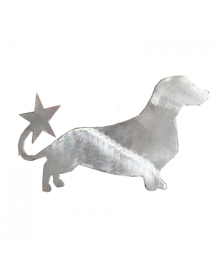 Dachshund Dog Star Christmas Tree Decoration, 17x15cm Christmas Tree Home Decoration