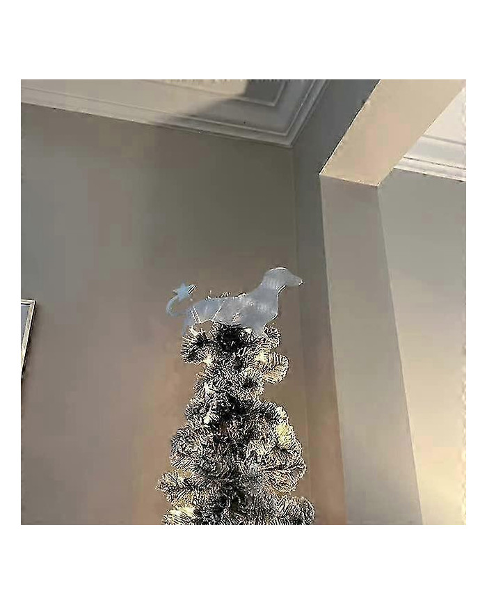 Dachshund Dog Star Christmas Tree Decoration, 17x15cm Christmas Tree Home Decoration