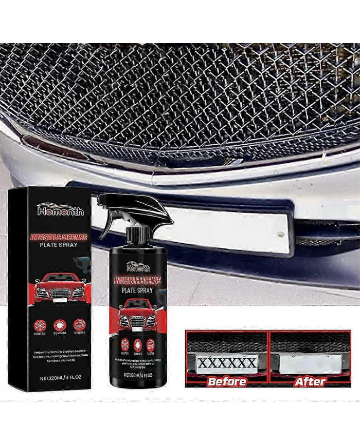 Stealthplate Defender Spray, Numéro de plaque d’immatriculation invisible Libérez-vous de l’inquiétude des radars, [...]