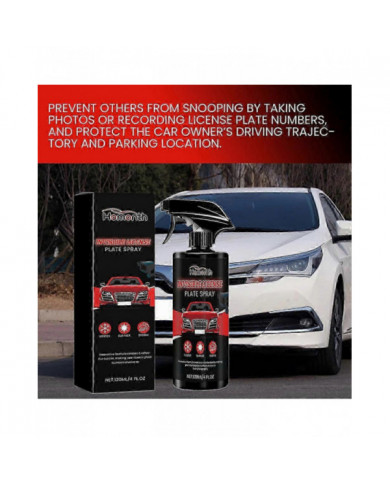 Stealthplate Defender Spray, Numéro de plaque d’immatriculation invisible Libérez-vous de l’inquiétude des radars, [...]