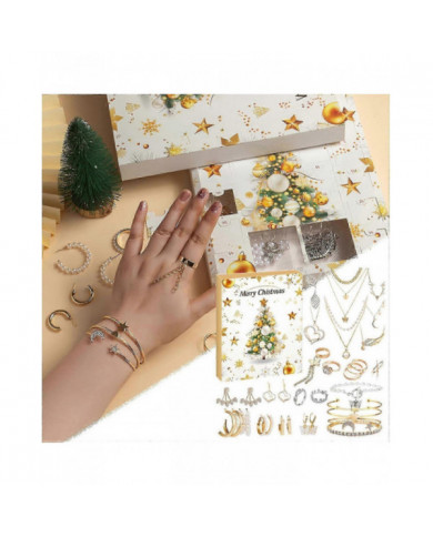 Calendrier de l’Avent de bijoux 2024, Calendrier de l’Avent 24 jours Compte à rebours de Noël, Calendrier de [...]