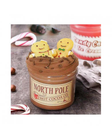 24 jours de slime et kit calendrier de compte à rebours de Noël beurre anti-stress jouets