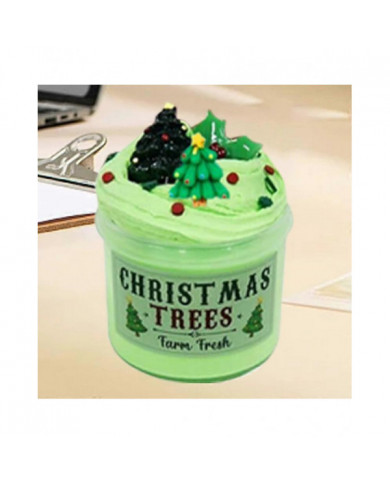 24 jours de slime et kit calendrier de compte à rebours de Noël beurre anti-stress jouets