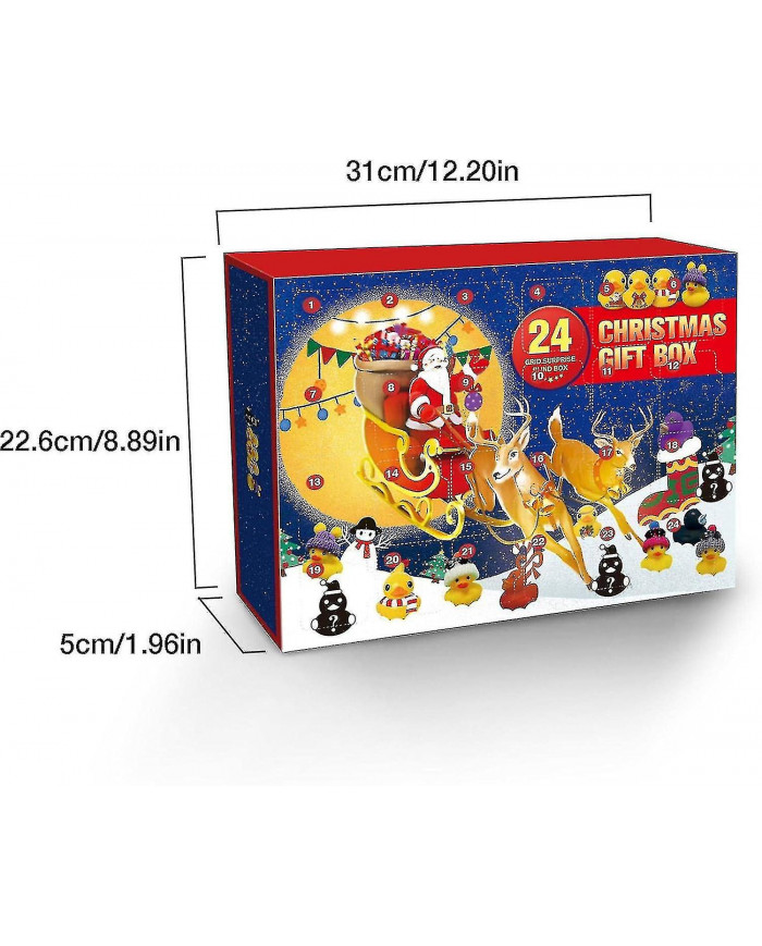 Calendrier de l’Avent canard en caoutchouc 2024, Calendrier de l’Avent 2024 enfants, Calendrier de l’Avent [...]