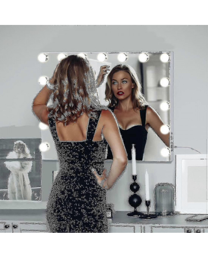 Led Hollywood Maquillage Miroir Lumière Miroir Dimmable Led Ampoules (seulement Lumières)