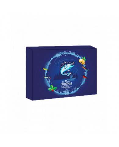 Calendrier du compte à rebours de Noël Pêche - Ensemble de pêche de 24 jours pour pêcheur adulte mâle adolescent - [...]