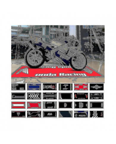 Tapis d’affichage de moto Tapis antidérapant Tapis de course Moto Tapis pour Honda Kawasaki Yamaha Bmw Suzuki Sol [...]