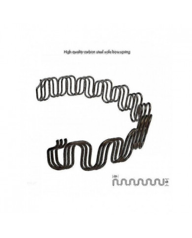 Meubles de ressorts de chaise de sofa de remplacement avec des agrafes, 40cm 45cm 50cm 55cm 60cm