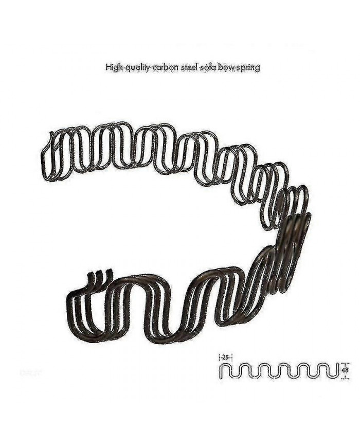 Meubles de ressorts de chaise de sofa de remplacement avec des agrafes, 40cm 45cm 50cm 55cm 60cm
