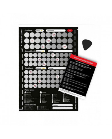 Jeu Scratch Off Poster Jeu Pour Couples Saint Valentin Cadeaux Affiche Murale Elle Et Pour Elle