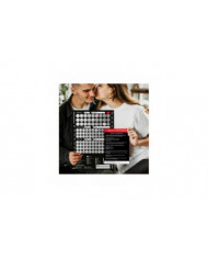 Jeu Scratch Off Poster Jeu Pour Couples Saint Valentin Cadeaux Affiche Murale Elle Et Pour Elle