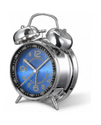 Réveil bruyant pour les adultes qui dorment lourds, quartz silencieux non tic-tac de 4 pouces avec rétroéclairage, [...]